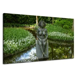 obraz-na-plotnie-architektura-rzezba-kobiet-120x70-posag-kobiety-w-naturze