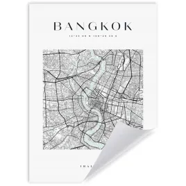 plakat-mapa-miasta-bangkok-kwadrat-21x297-cm