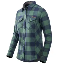 koszula-w-krate-damska-marigold-helikon-przewiewna-moss-green-xxl