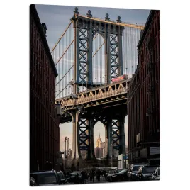 obraz-na-plotnie-architektura-most-new-york-50x70-usa-stany-zjednoczone