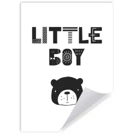 plakat-dzieciece-little-boy-21x297-cm