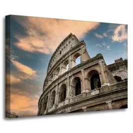 obraz-na-plotnie-architektura-rzym-koloseum-70x50-wlochy-roma-europa-widok