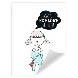 plakat-dzieciece-napis-let-s-explore-30x40-cm
