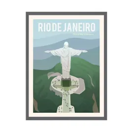 plakat-miasta-rio-de-janeiro-brazylia-jezus-24x30-ramka-kamienna-szarosc
