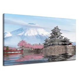 obraz-na-plotnie-natura-japonska-swiatynia-120x70-azja-japonia-fidzi-fudzi