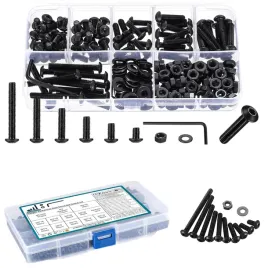 226-szt-zestaw-srub-m4-czarne-sruby-z-lbem-gniazdowym-zestaw-nakretek