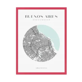 plakat-mapa-miasta-buenos-aires-kolo-24x30-cm-ramka-amarant