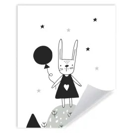 plakat-dzieciece-krolik-z-balonem-24x30-cm