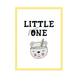 plakat-dzieciece-little-one-24x30-cm-ramka-zolta