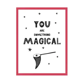 plakat-dzieciece-you-are-something-magical-24x30-cm-ramka-amarant