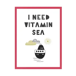 plakat-dzieciece-i-need-vitamin-sea-24x30-cm-ramka-amarant
