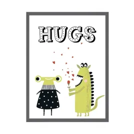plakat-dzieciece-hugs-24x30-cm-ramka-kamienna-szarosc