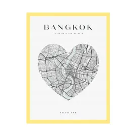 plakat-mapa-miasta-bangkok-serce-24x30-cm-ramka-zolta