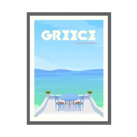 plakat-panstwa-grecja-europa-24x30-cm-ramka-kamienna-szarosc