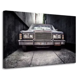 obraz-na-plotnie-vintage-retro-samochod-90x60-cm-classic-ford-ciemny-klimat