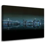 obraz-na-plotnie-architektura-san-francisko-70x50-kalifornia-usa-miasto-noc