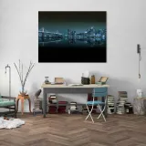 obraz-na-plotnie-architektura-san-francisko-70x50-kalifornia-usa-miasto-noc-wysokosc-produktu-50-cm