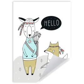 plakat-dzieciece-hello-21x297-cm