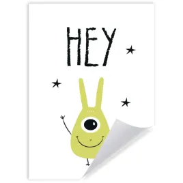 plakat-dzieciece-hey-21x297-cm