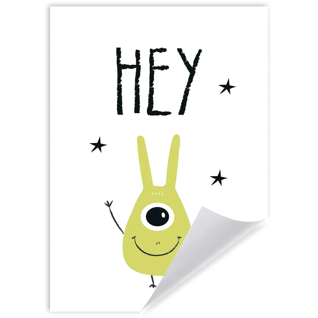 plakat-dzieciece-hey-21x297-cm