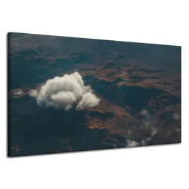 obraz-na-plotnie-natura-z-lotu-ptaka-120x70-cm-chmura-wyzyny-brazowy-klimat