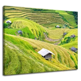 obraz-na-plotnie-natura-tarasy-rolne-100x80-cm-wzgorza-zielona-kolorystyka