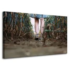 obraz-na-plotnie-natura-spacer-w-polu-100x60-cm-droga-widaca-w-przyszlosc
