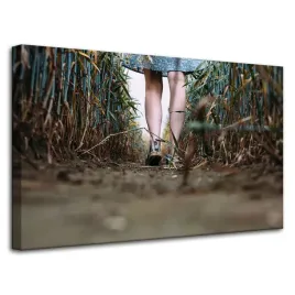 obraz-na-plotnie-natura-spacer-w-polu-80x50-cm-droga-widaca-w-przyszlosc