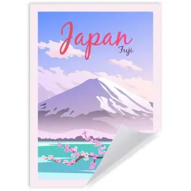 plakat-panstwa-japonia-gory-fuji-tokio-azja-21x297-cm
