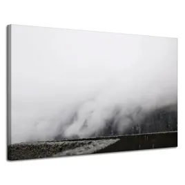 obraz-na-plotnie-natura-mgla-w-gorach-120x80-cm-skaly-deszczowy-klimat-para