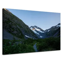 obraz-na-plotnie-natura-gorski-krajobraz-120x80-cm-doliny-zima-snieg-zielen