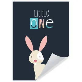 plakat-dzieciece-kroliczek-little-one-21x297-cm