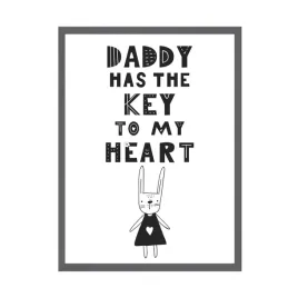 plakat-dzieciece-daddy-has-the-key-to-my-heart-24x30-cm-ramka-kamienna-sz