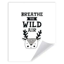 plakat-dzieciece-napis-breathe-the-wild-air-40x50-cm