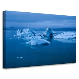 obraz-na-plotnie-natura-islandia-gora-lodowa-90x60-mrozny-klimat-snieg-zima