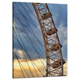 obraz-na-plotnie-architektura-karuzela-50x70-cm-niebo-chmury-promienie