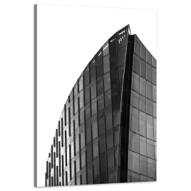 obraz-na-plotnie-architektura-drapacz-chmur-60x90-miasto-nowoczesny-szary