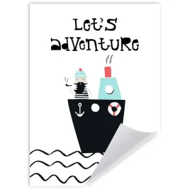 plakat-dzieciece-let-s-adventure-21x297-cm