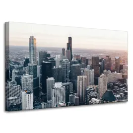 obraz-na-plotnie-architektura-chicago-100x60-cm-usa-polonia-miasta-wiezowce