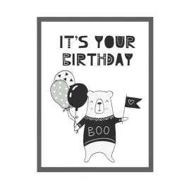 plakat-urodzinowy-it-s-your-birthday-24x30-cm-ramka-kamienna-szarosc