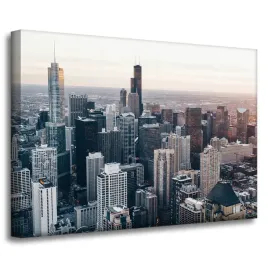obraz-na-plotnie-architektura-chicago-70x50-cm-usa-polonia-miasta-wiezowce