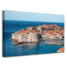 obraz-na-plotnie-architektura-chorwacja-80x50-cm-dubrownik-zadar-wakacje
