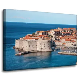 obraz-na-plotnie-architektura-chorwacja-70x50-cm-dubrownik-zadar-wakacje