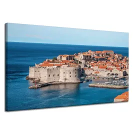 obraz-na-plotnie-architektura-chorwacja-120x70-cm-dubrownik-zadar-wakacje
