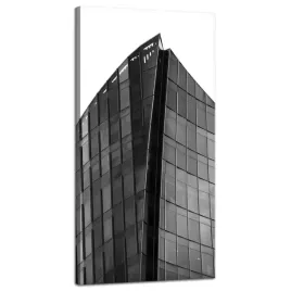 obraz-na-plotnie-architektura-drapacz-chmur-40x80-miasto-nowoczesny-szary
