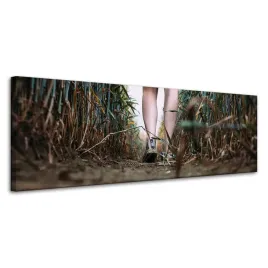 obraz-na-plotnie-natura-spacer-w-polu-120x40-cm-droga-widaca-w-przyszlosc