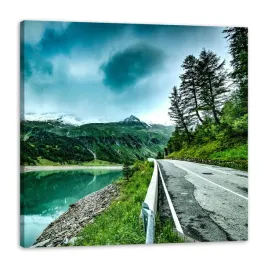 obraz-na-plotnie-natura-jezioro-gory-80x80-cm