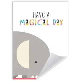 plakat-dzieciece-have-a-magical-day-21x297-cm