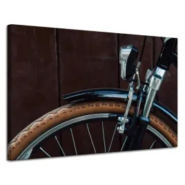 obraz-na-plotnie-vintage-rower-120x80-cm-zblizenie-retro-w-odcieniach-brazu