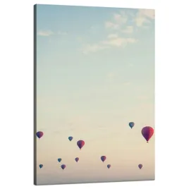 obraz-na-plotnie-mlodziezowe-balony-niebo-80x120